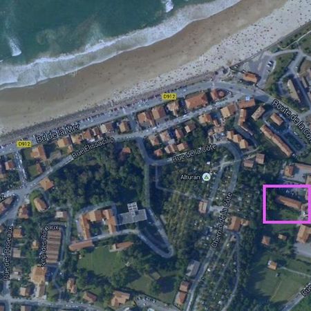Appartement Lumineux, Avec Balcon, A 200M De La Plage Андай Екстер'єр фото